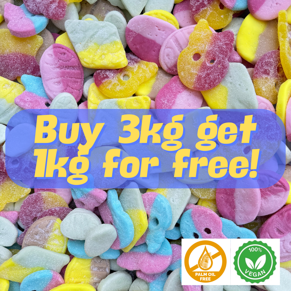 Bubs Mix DEAL of the week!  Buy 3kg, and get 1kg extra for free!